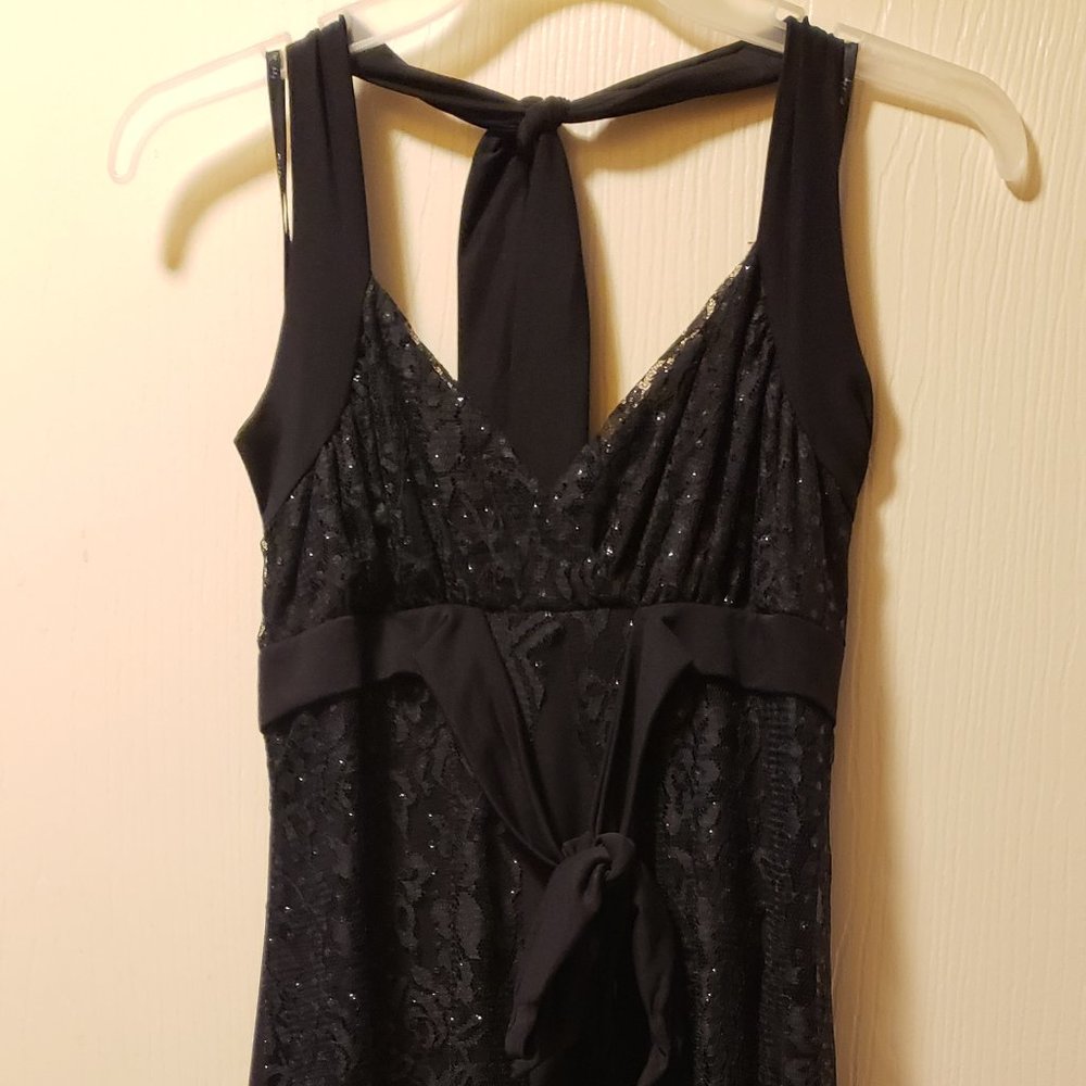 Black Slip on Dress by Kitty.  Size Large